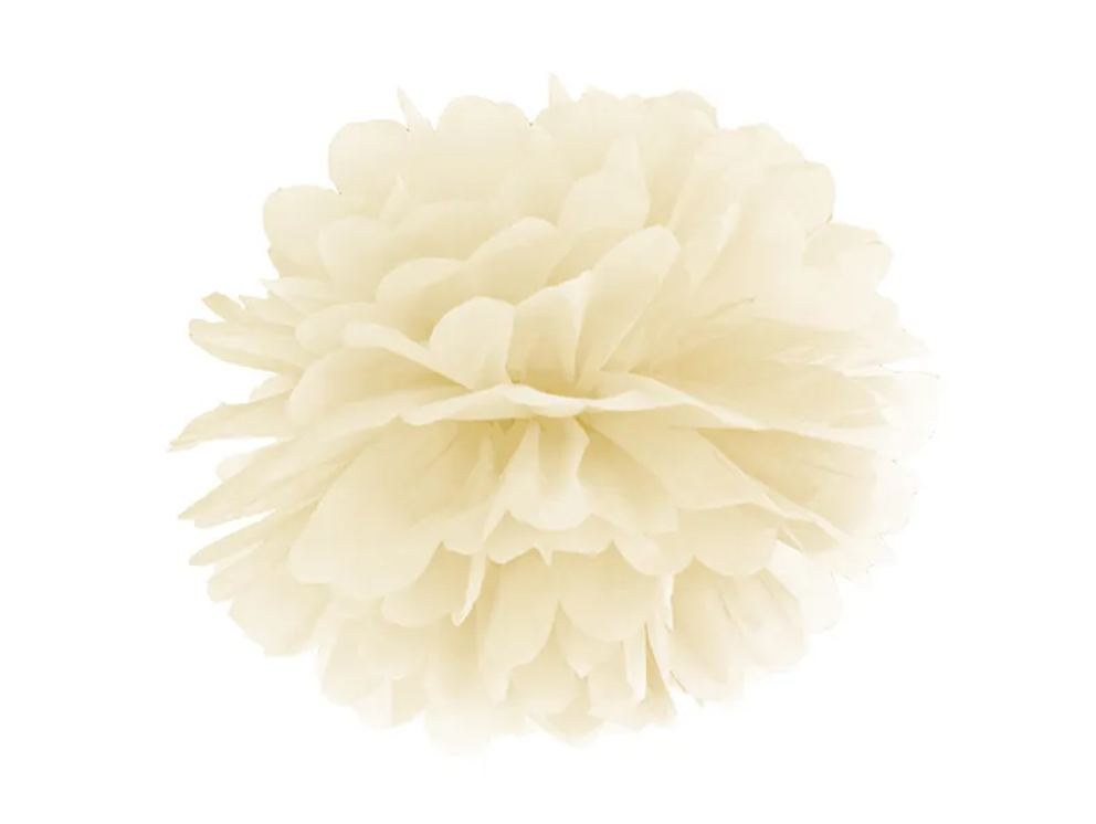 Pom pom 35 cm - creme