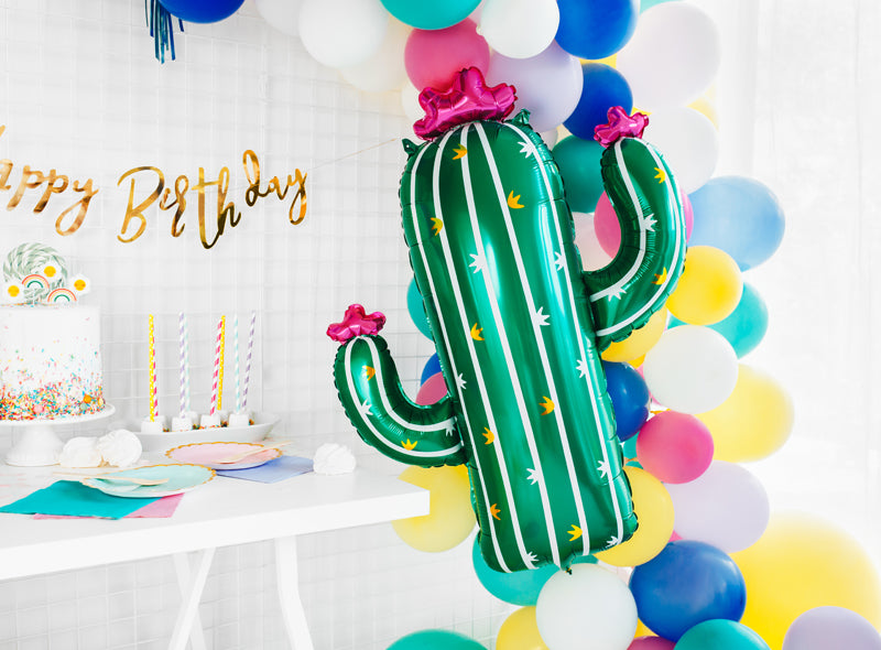 Guld "Happy Birthday" banner