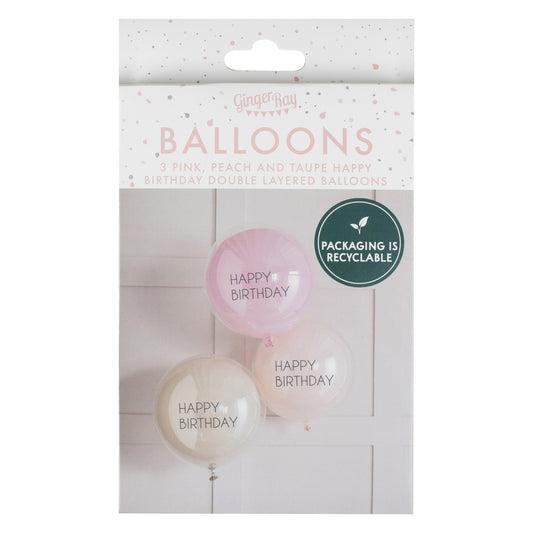 To-lags "Happy Birthday" balloner