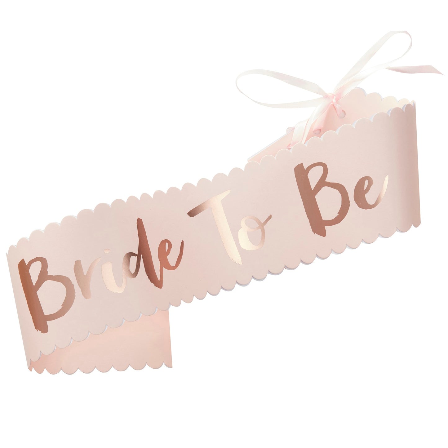 "Bride to be" skråbånd
