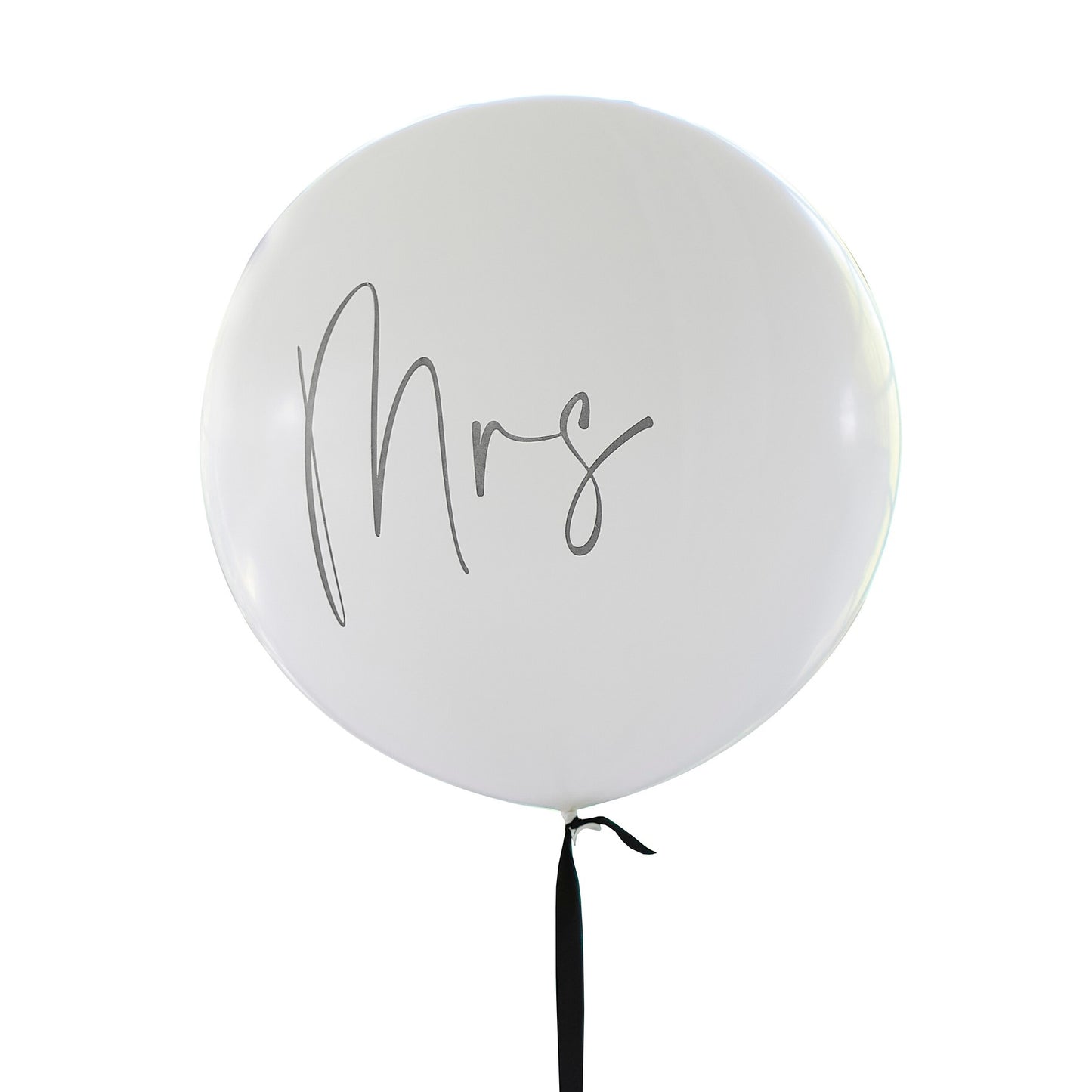"Mrs" bryllups- eller polterabendballon