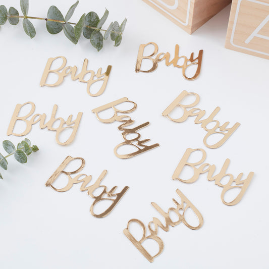 Guldkonfetti "Baby"