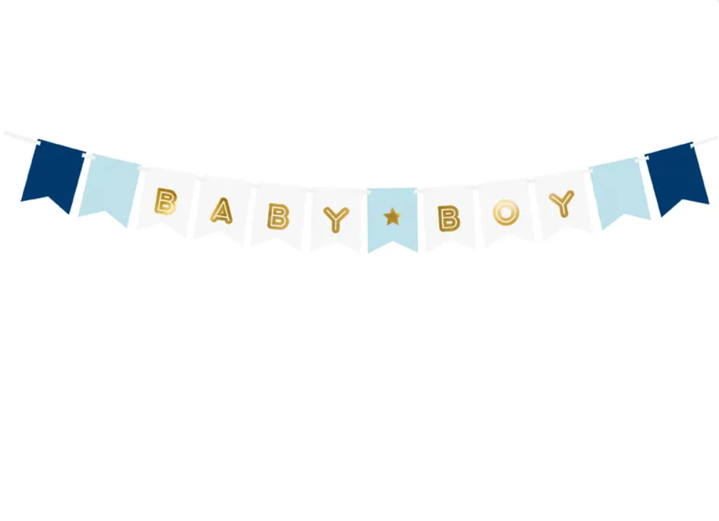 Baby Boy Banner
