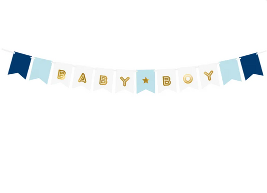 Baby Boy Banner