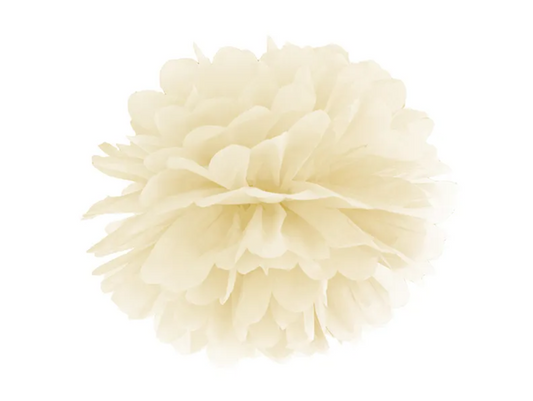 Pom pom 35 cm - creme