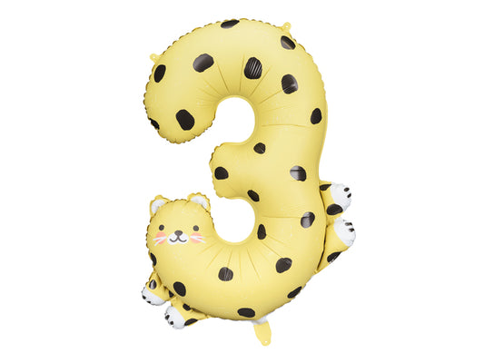 Leopard talballon - 3