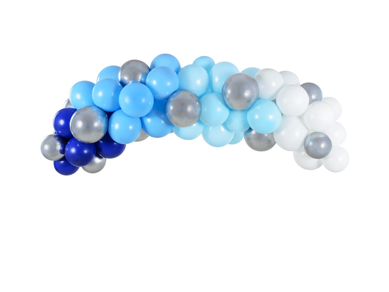 Blå ballonbue