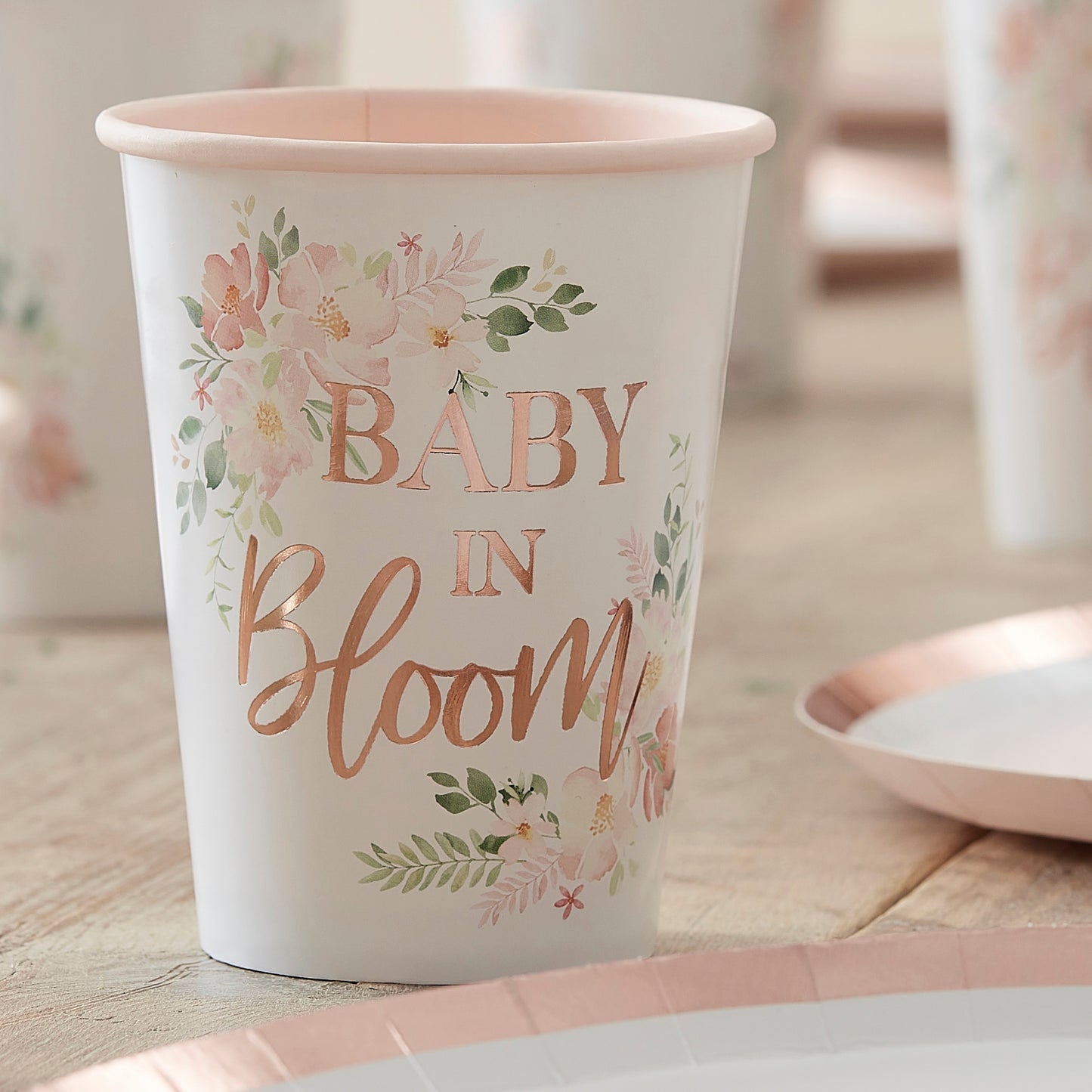 Baby in Bloom papkopper - 8 stk
