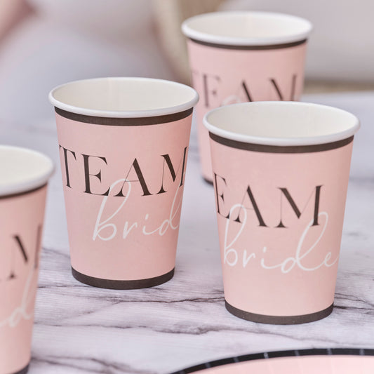 "Team Bride" papirkopper, 250 ml