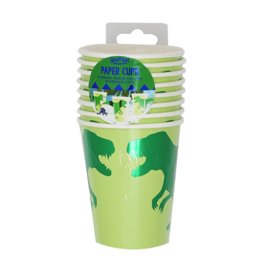 Papirkopper med dinosaur-print